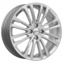 Легковой диск КиК Сильверстоун 6,5x17 4x100 ET43 60,1 Сильвер